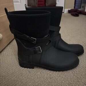 Rain Boots with Buckles